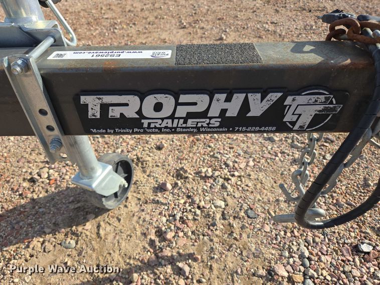image for item ES2561 2020 Trophy Trailers PT 22T 45 boat trailer