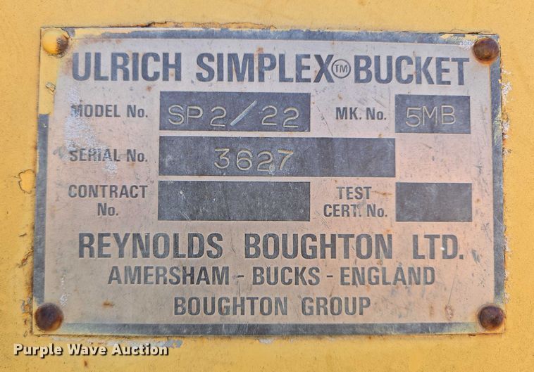 image for item ES2669 1986 Fiatallis FL14E track loader