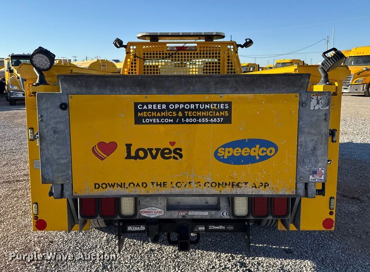 image for item ES5594 2019 Ford F350 Super Duty XL utility bed pickup truck