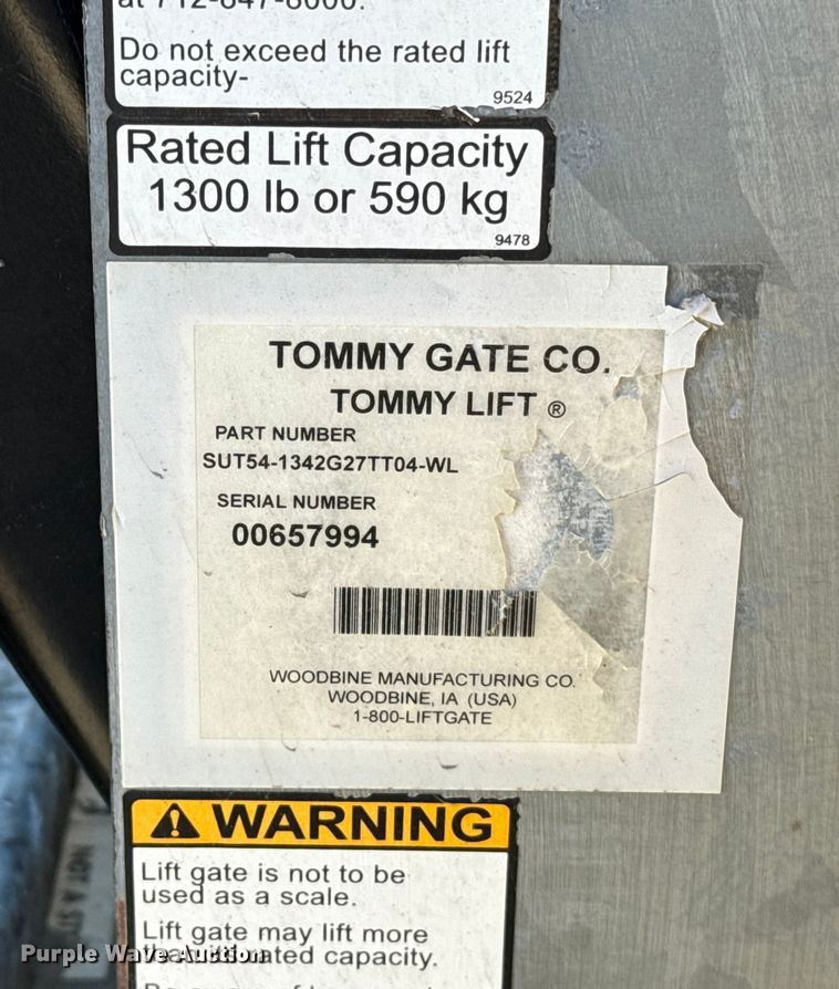 image for item ES5594 2019 Ford F350 Super Duty XL utility bed pickup truck