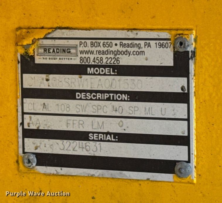 image for item ES5597 2019 Ford F350 Super Duty utility bed pickup truck