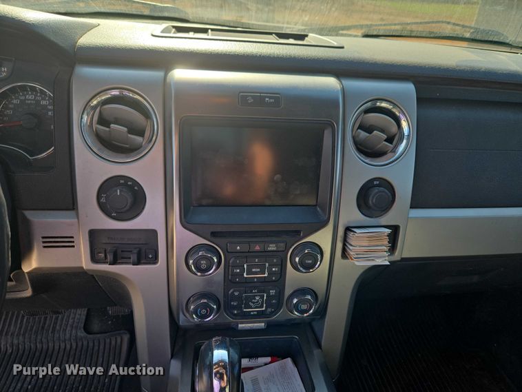 image for item ET1119 2014 Ford F150 Crew Cab pickup truck