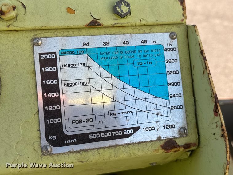 image for item ET4103 White forklift