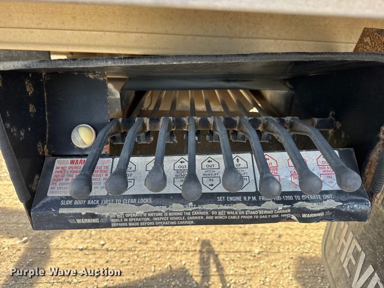 image for item ET4129 2004 International 4400 SBA  rollback truck