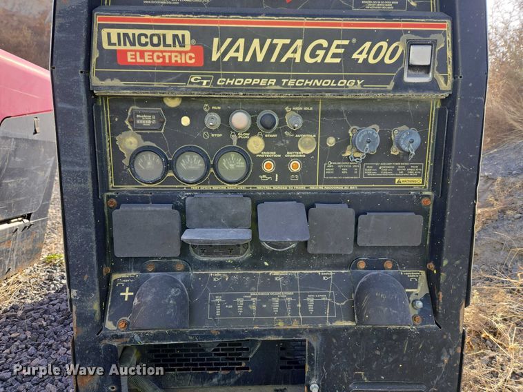 image for item ET5432 Lincoln Vantage 400 welder/generator