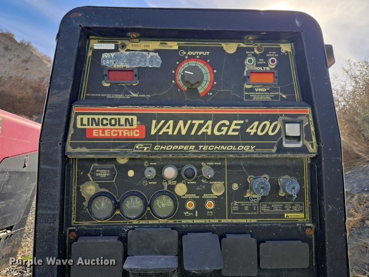 image for item ET5432 Lincoln Vantage 400 welder/generator