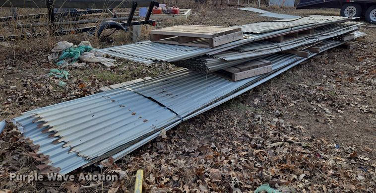 image for item ET5466 (45) pieces of sheet metal