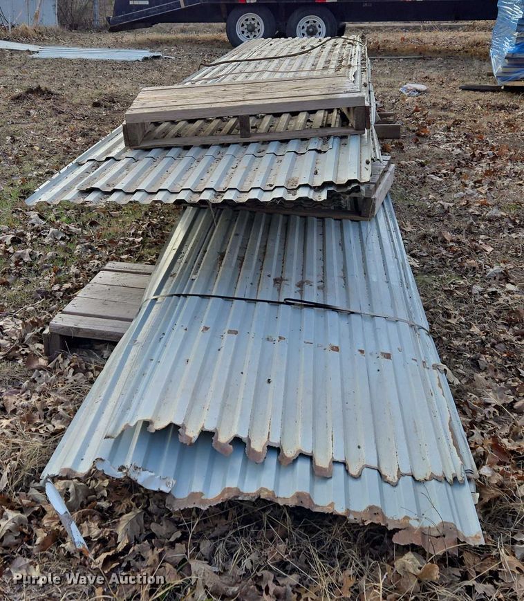 image for item ET5466 (45) pieces of sheet metal