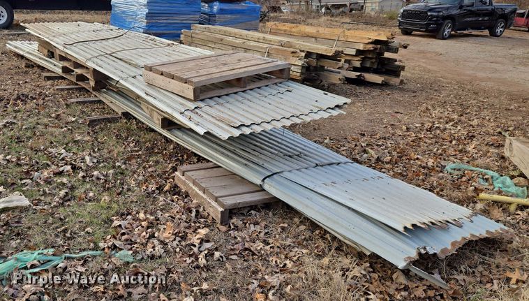 image for item ET5466 (45) pieces of sheet metal