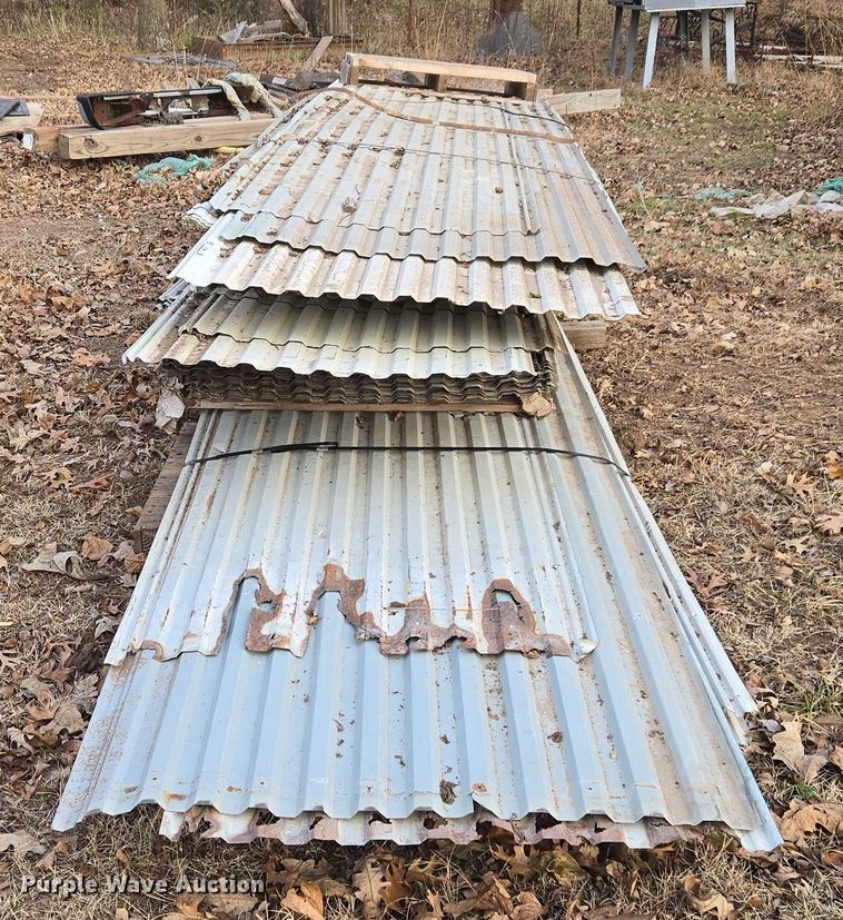 image for item ET5466 (45) pieces of sheet metal