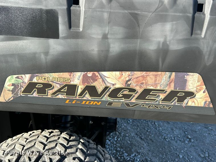 image for item ET6819 2016 Polaris Ranger EV utility vehicle