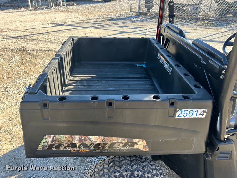 image for item ET6819 2016 Polaris Ranger EV utility vehicle