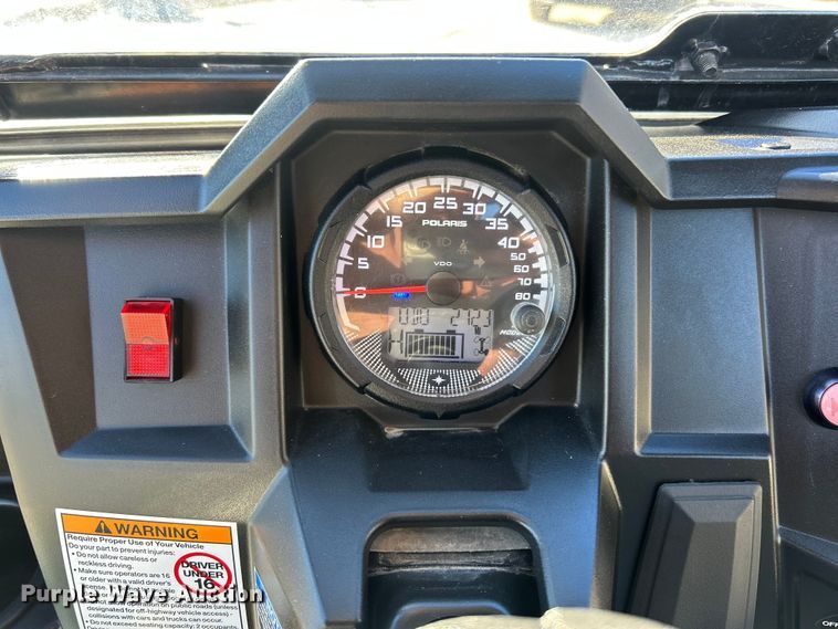 image for item ET6819 2016 Polaris Ranger EV utility vehicle