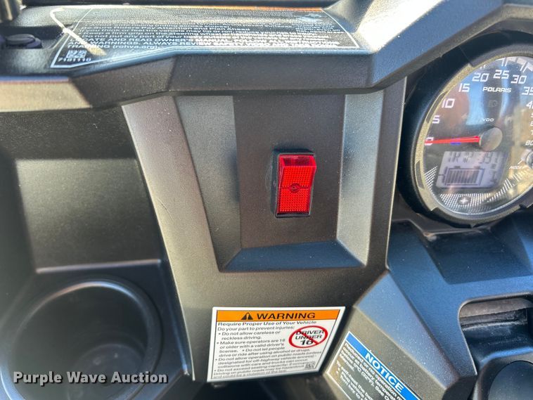 image for item ET6819 2016 Polaris Ranger EV utility vehicle