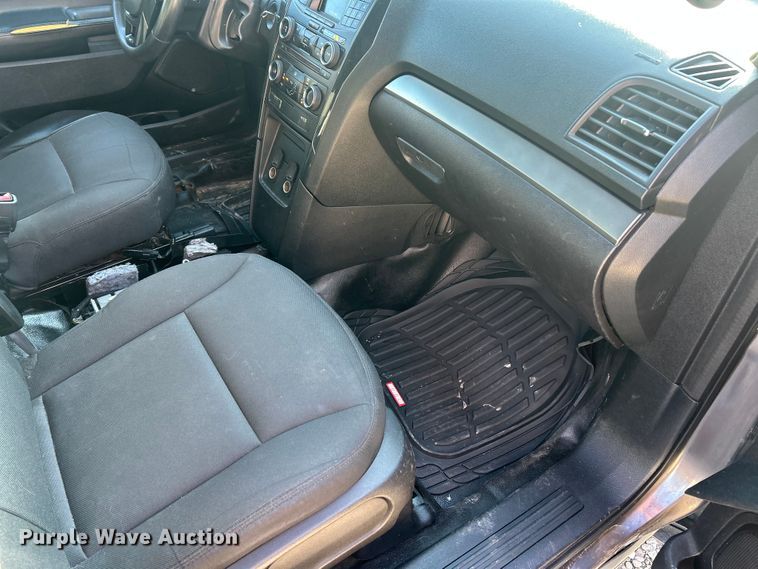 image for item ET6820 2017 Ford Explorer Police Interceptor SUV