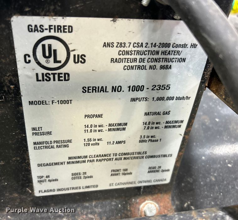 image for item ET6821 (3) Flagro heaters