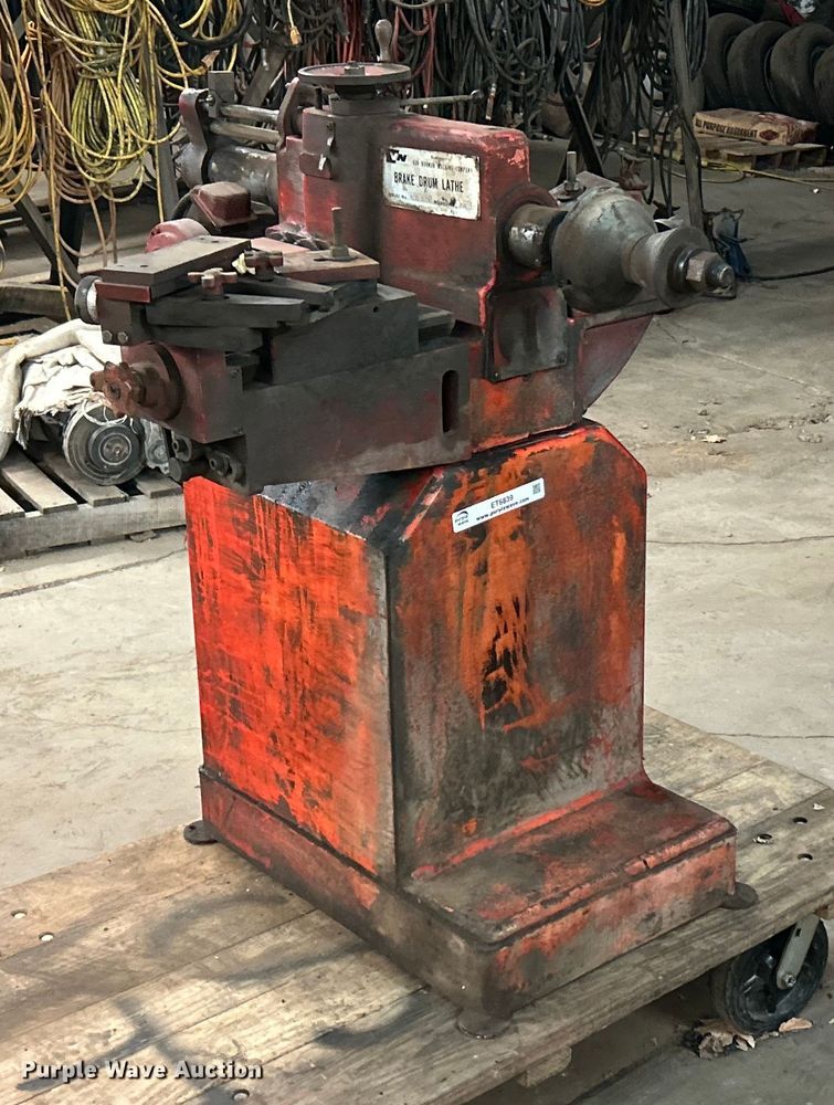 image for item ET6839 Van Norman 204 brake drum lathe