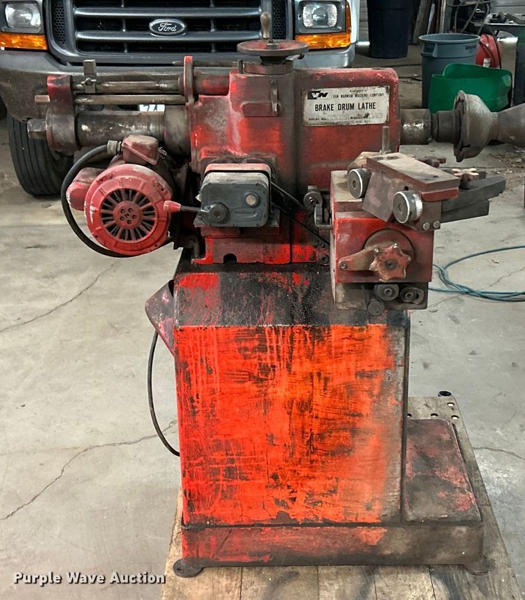 image for item ET6839 Van Norman 204 brake drum lathe