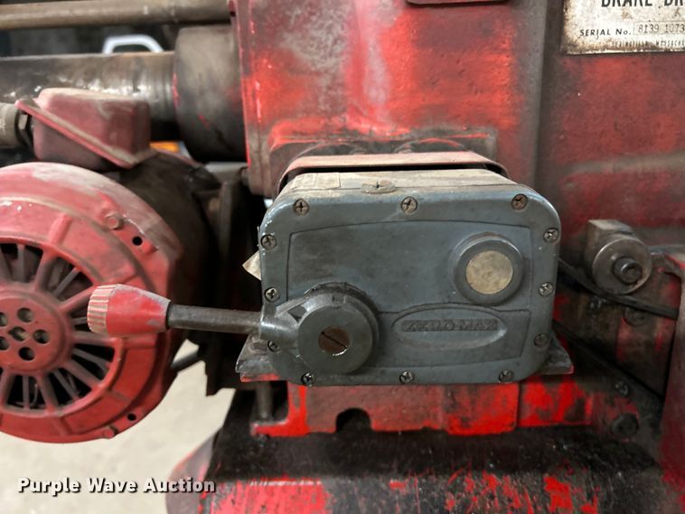 image for item ET6839 Van Norman 204 brake drum lathe