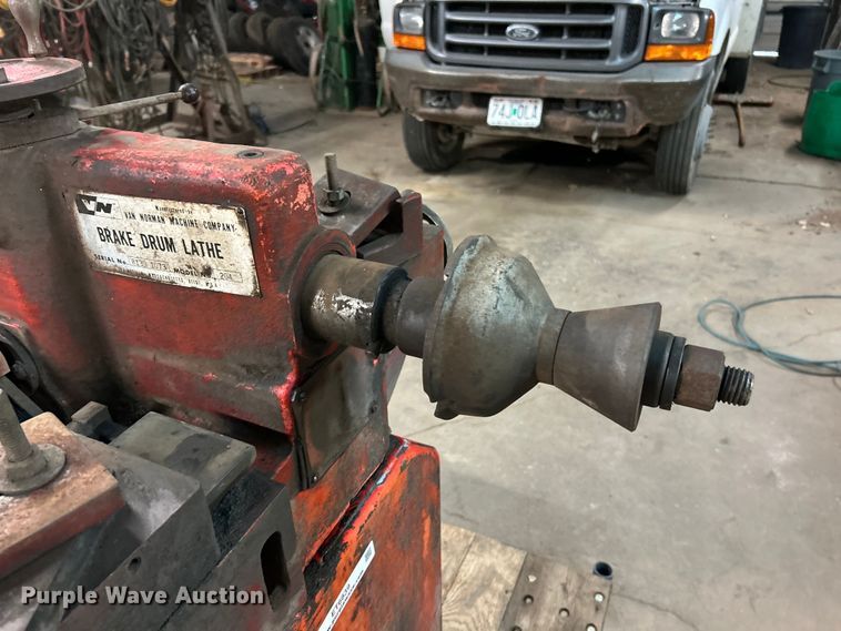 image for item ET6839 Van Norman 204 brake drum lathe