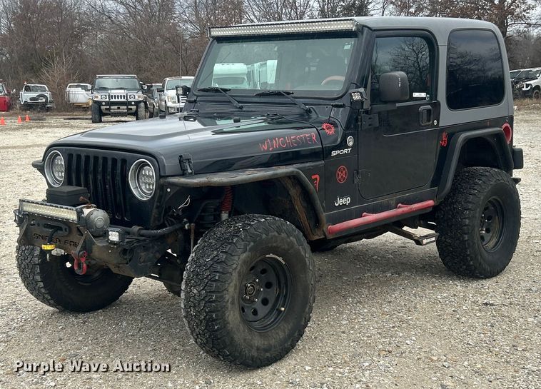 image for item ET6846 2005 Jeep Wrangler Sport SUV