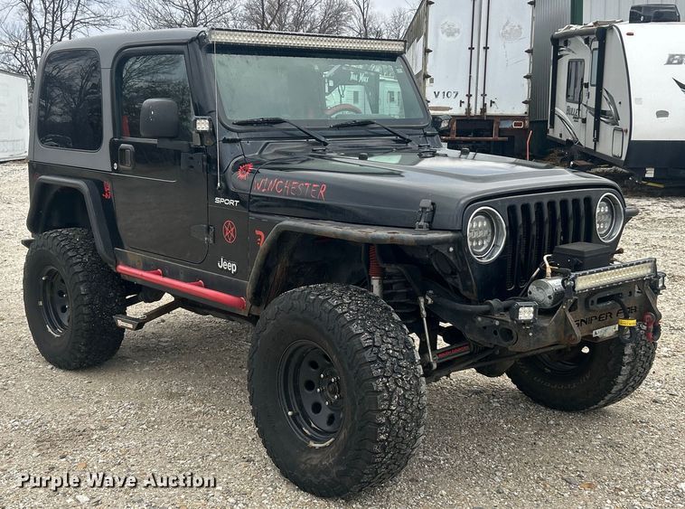 image for item ET6846 2005 Jeep Wrangler Sport SUV