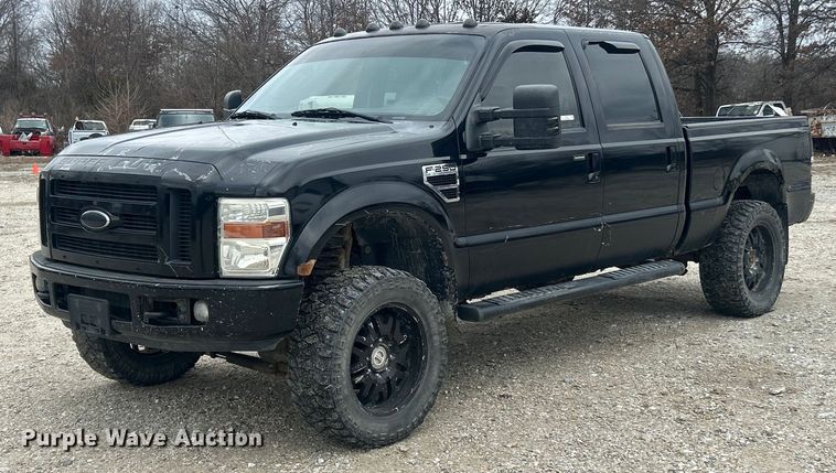 image for item ET6847 2008 Ford F250 XLT Super Duty Crew Cab pickup truck