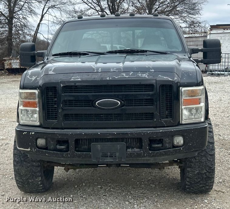 image for item ET6847 2008 Ford F250 XLT Super Duty Crew Cab pickup truck