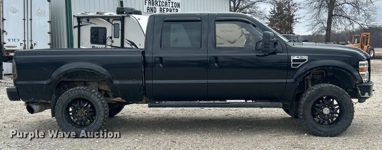 image for item ET6847 2008 Ford F250 XLT Super Duty Crew Cab pickup truck
