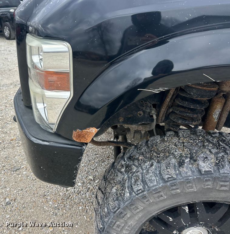 image for item ET6847 2008 Ford F250 XLT Super Duty Crew Cab pickup truck
