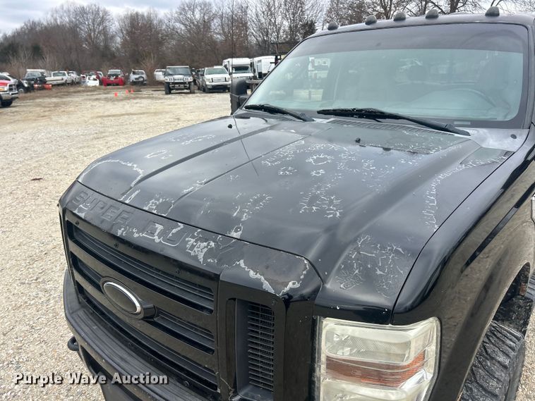 image for item ET6847 2008 Ford F250 XLT Super Duty Crew Cab pickup truck