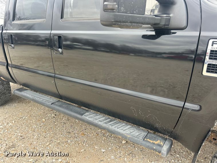 image for item ET6847 2008 Ford F250 XLT Super Duty Crew Cab pickup truck