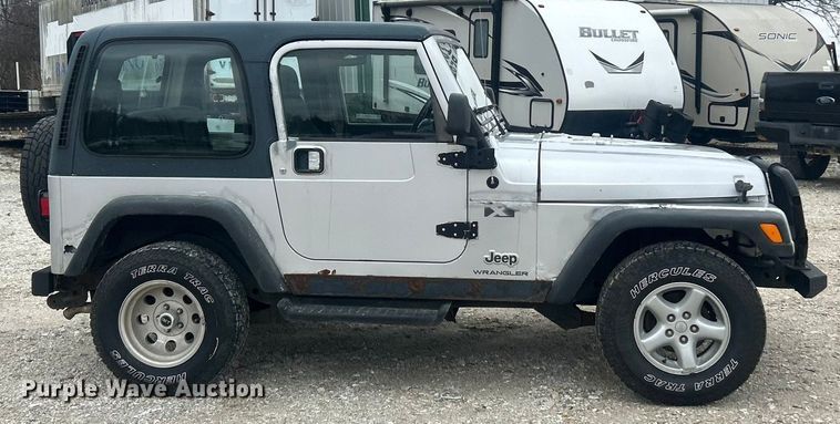 image for item ET6849 2006 Jeep Wrangler X SUV