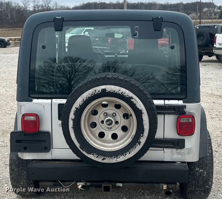 image for item ET6849 2006 Jeep Wrangler X SUV