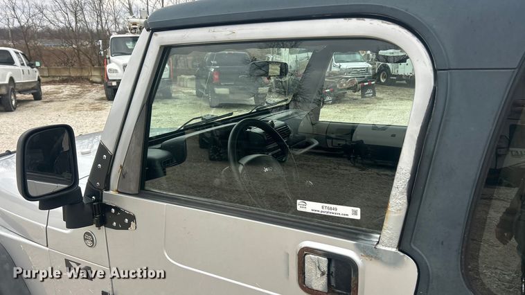 image for item ET6849 2006 Jeep Wrangler X SUV