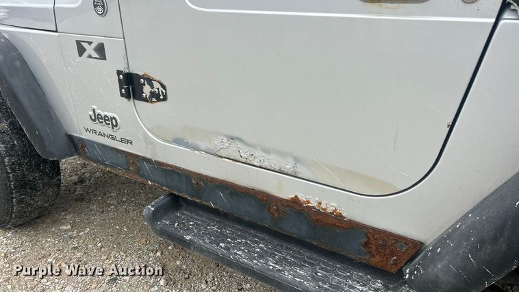 image for item ET6849 2006 Jeep Wrangler X SUV