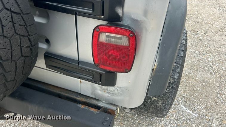 image for item ET6849 2006 Jeep Wrangler X SUV