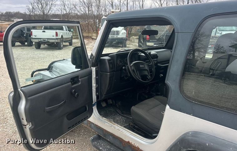 image for item ET6849 2006 Jeep Wrangler X SUV