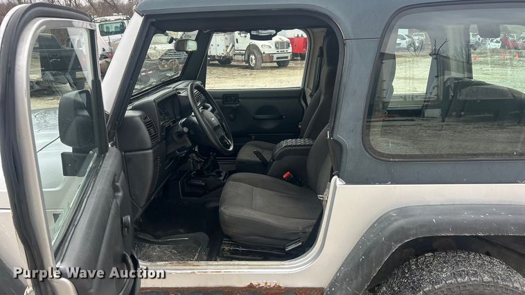 image for item ET6849 2006 Jeep Wrangler X SUV