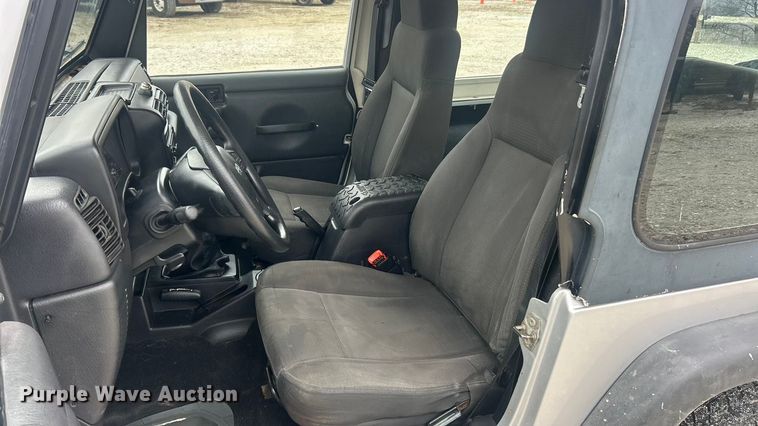 image for item ET6849 2006 Jeep Wrangler X SUV