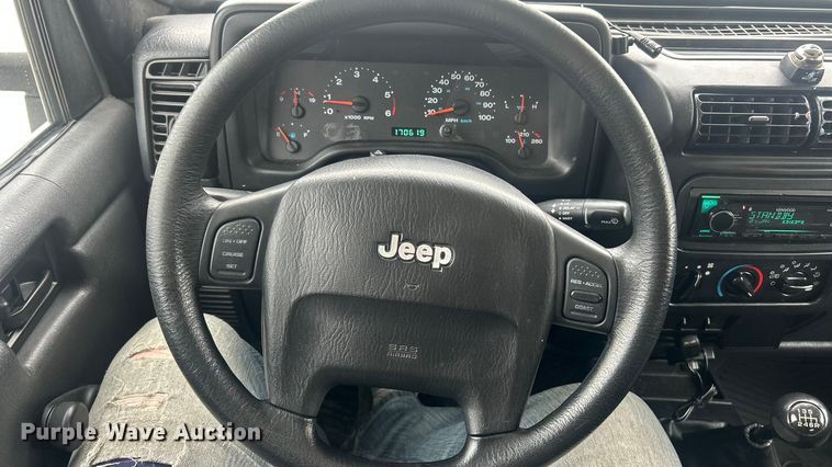 image for item ET6849 2006 Jeep Wrangler X SUV