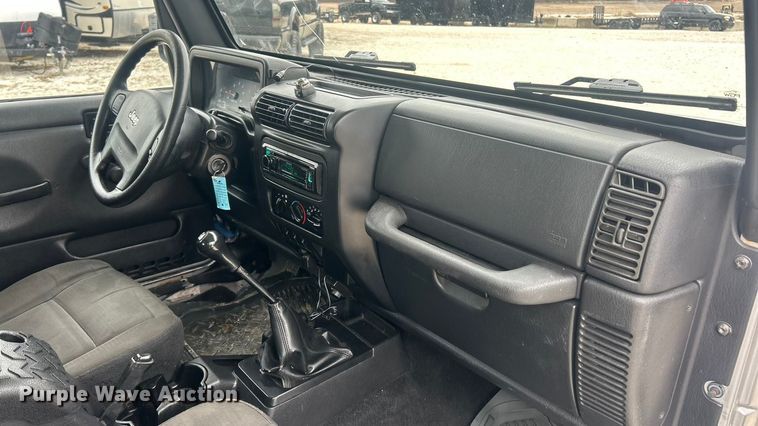 image for item ET6849 2006 Jeep Wrangler X SUV