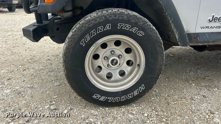 image for item ET6849 2006 Jeep Wrangler X SUV