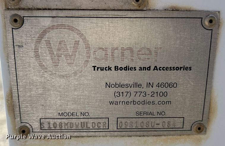 image for item ET6851 2009 Ford  F350 Super Duty  Ext. Cab utility bed pickup truck