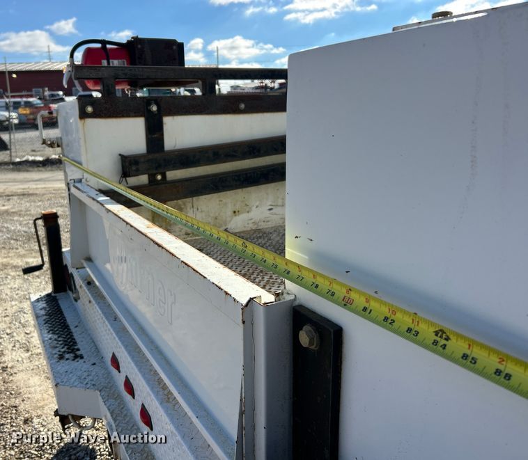 image for item ET6851 2009 Ford  F350 Super Duty  Ext. Cab utility bed pickup truck