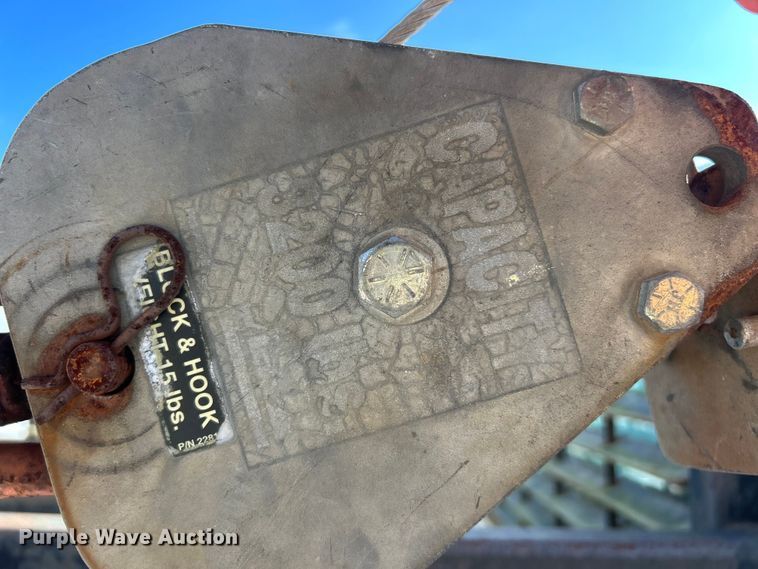 image for item ET6851 2009 Ford  F350 Super Duty  Ext. Cab utility bed pickup truck