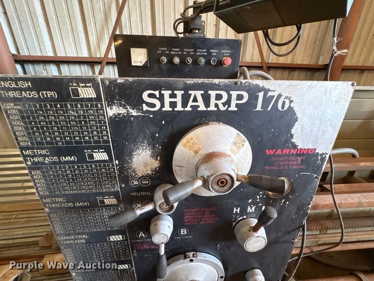 image for item EU0163 Sharp 176 lathe
