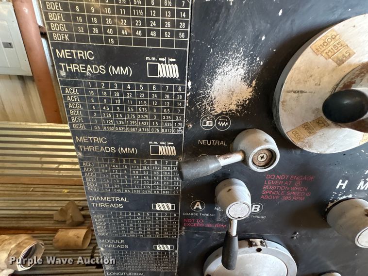 image for item EU0163 Sharp 176 lathe