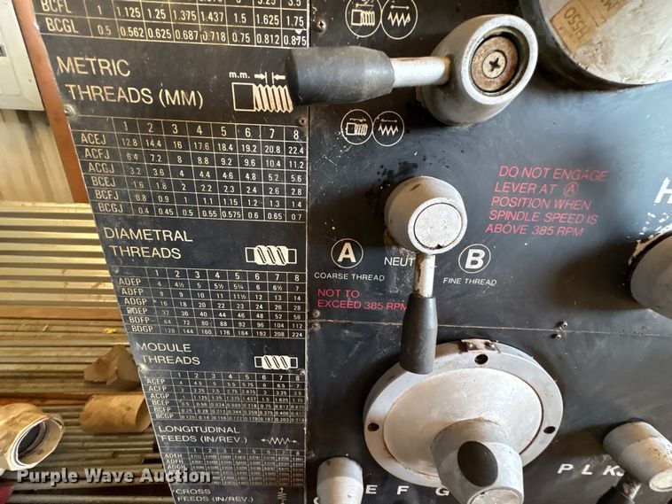 image for item EU0163 Sharp 176 lathe