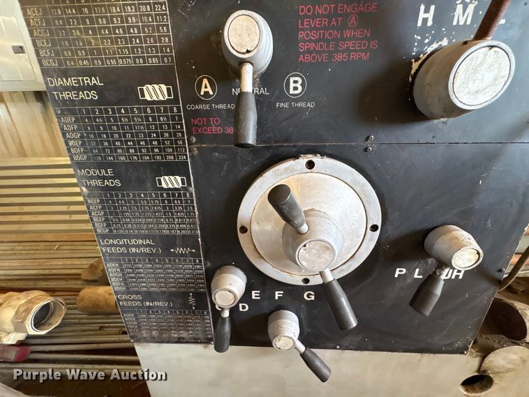 image for item EU0163 Sharp 176 lathe